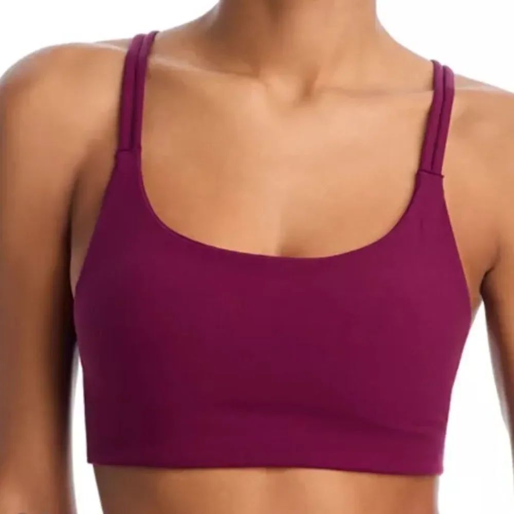 SPANX® Be Zero Impact Bra, Berry,Size Large, NWOT